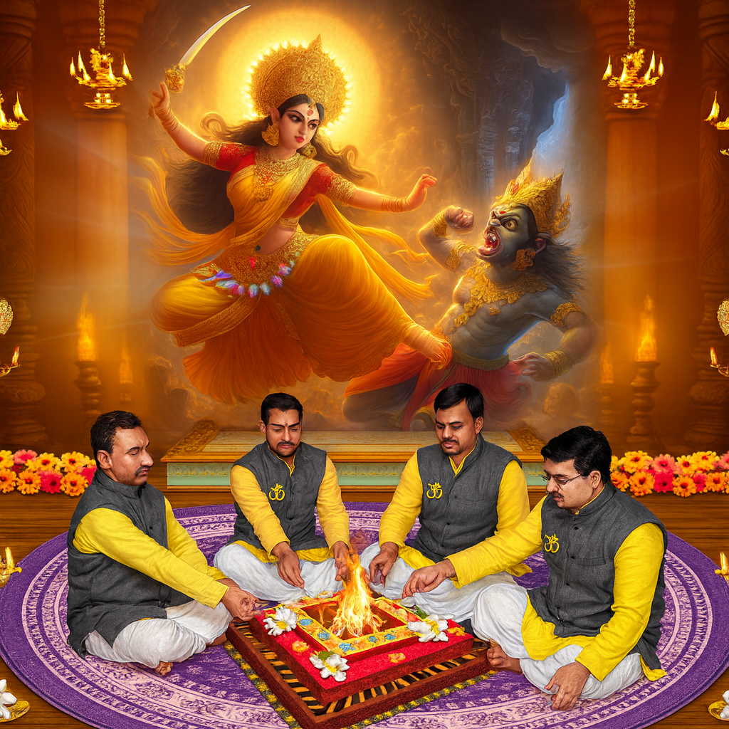 Baglamukhi Jaap Puja